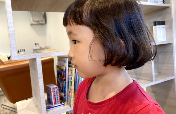 キッズカットのメニューあり・お洒落に大変身させます | 一席のみの子連れでいける東久留米の美容室・ququ
